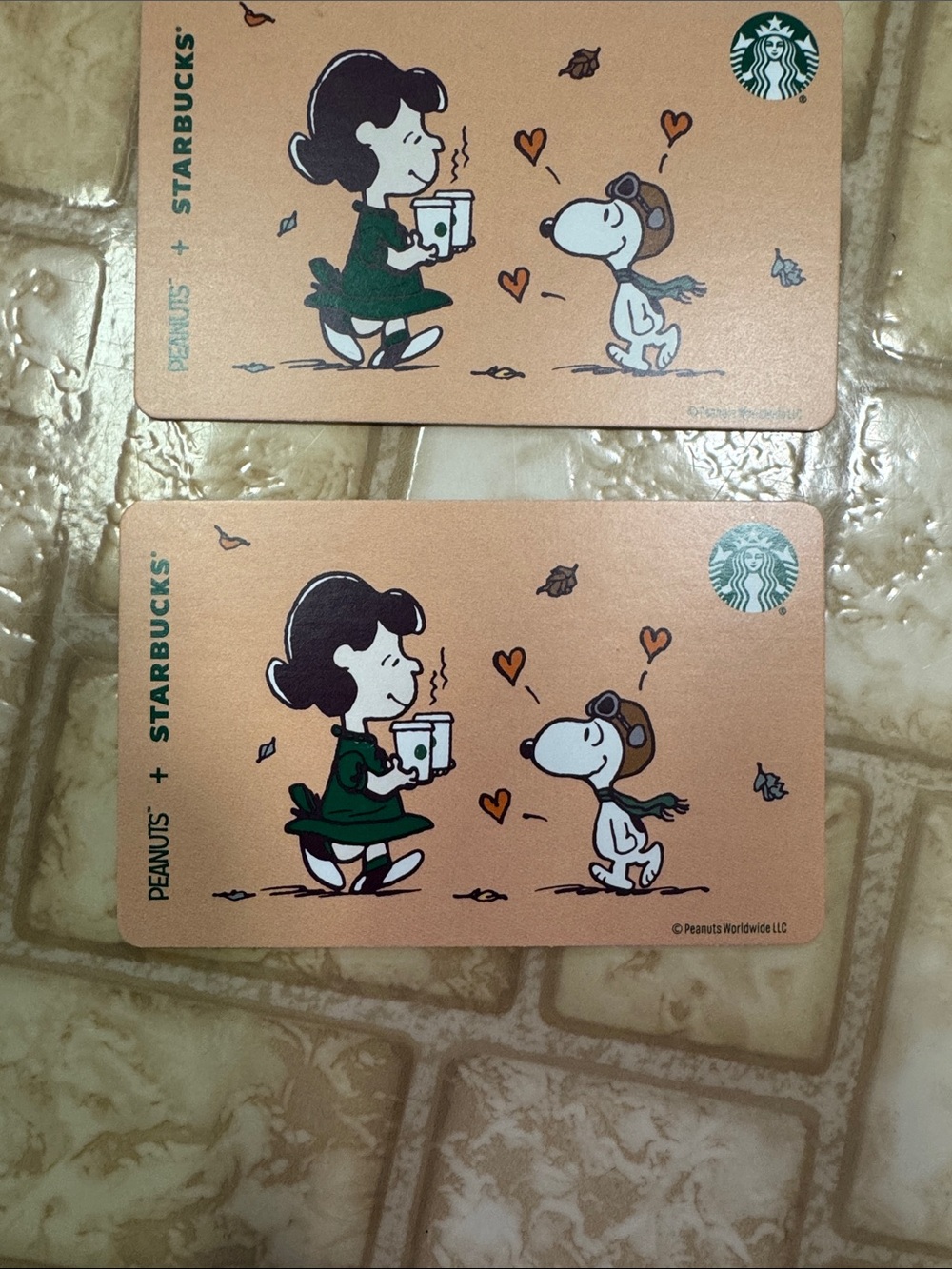 Starbucks x Peanuts gift card (2 count) - Picture 2 of 2